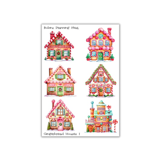 Gingerbread Houses 1