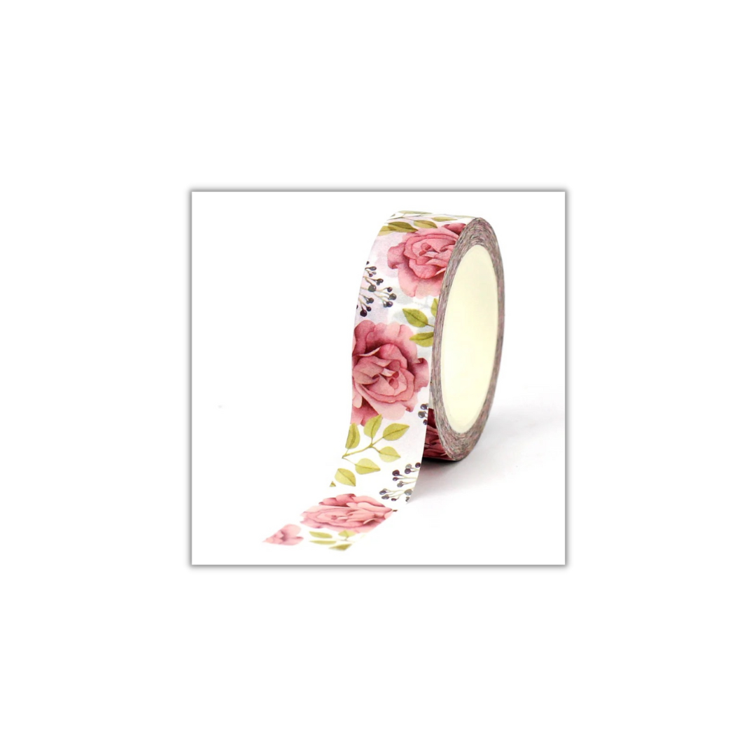 Pink Rose Washi Tape