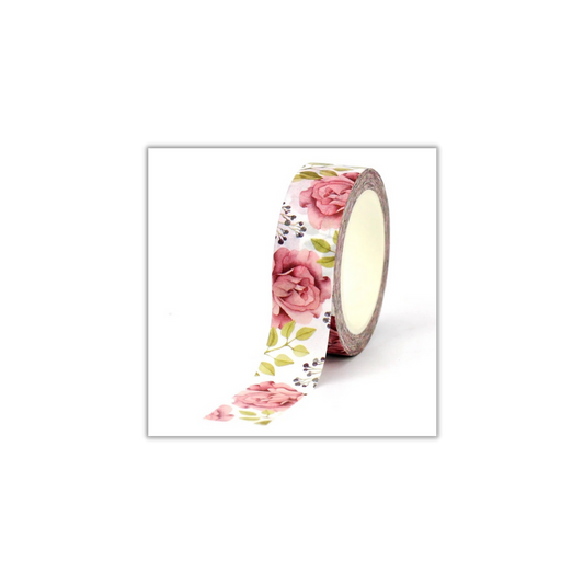 Pink Rose Washi Tape