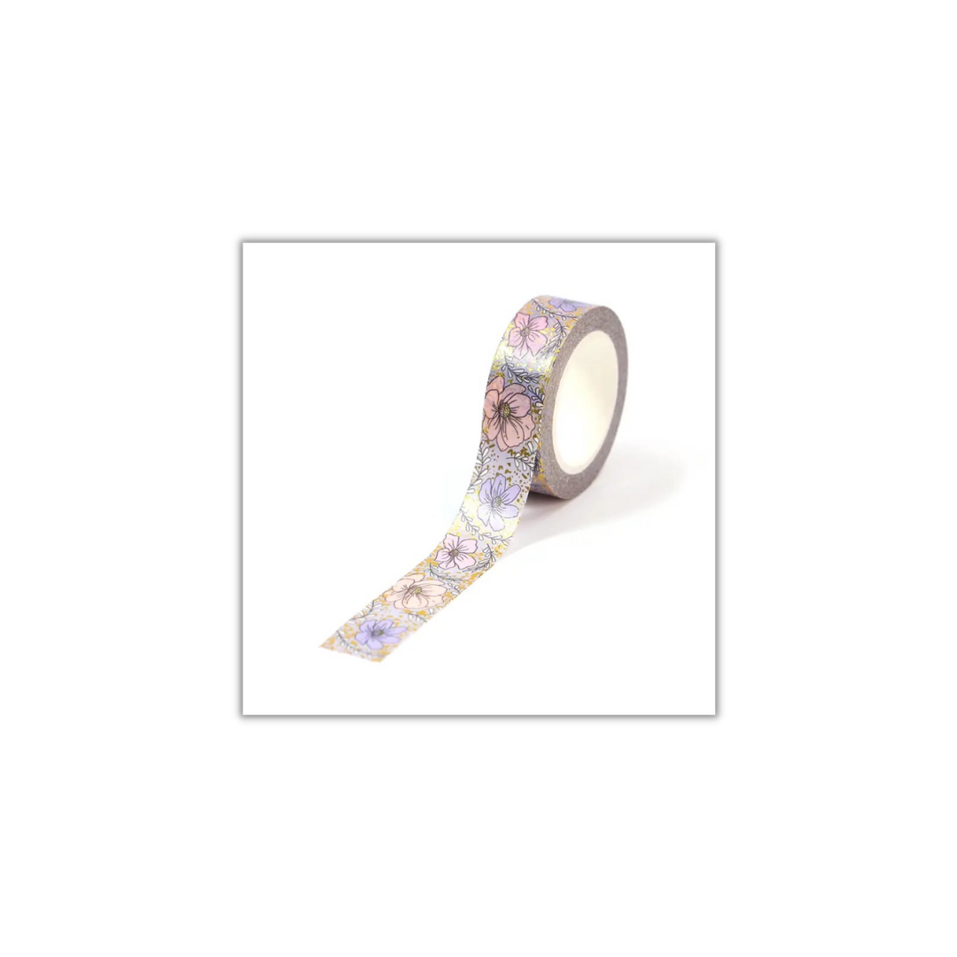 Purple and Pink Foil Washi Tape